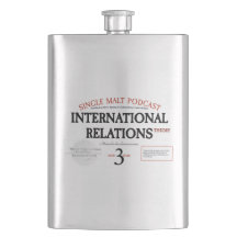 Witte label Whiskey & IR Theory-fles