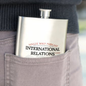 Witte label Whiskey & IR Theory-fles Flacon (Voorbeeld)