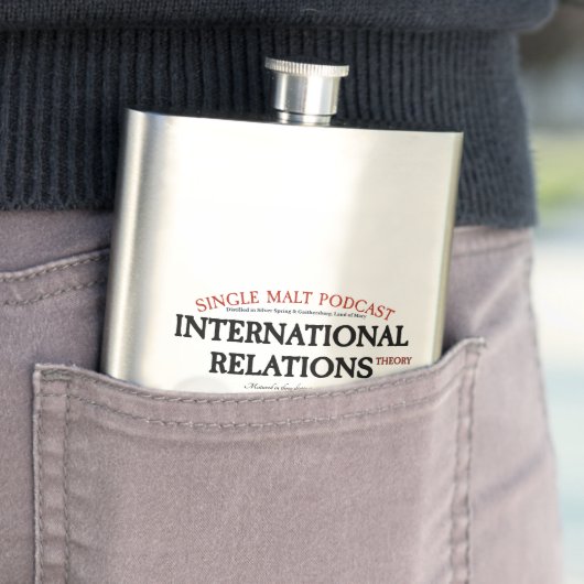 Witte label Whiskey & IR Theory-fles Flacon (Voorbeeld)