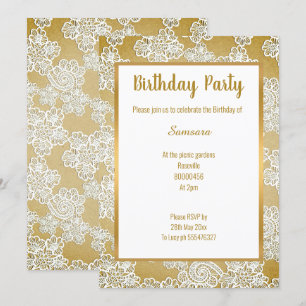 WITTE LACE HEEFT ALLE GELUIDSDAG GEDAAN KAART