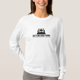 Witte, langslapende T-Shirt voor vrouwen