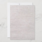  witte lantaarn Elegant Foliage Wedding Kaart (Achterkant)