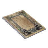 Witte laptop notitieboek (Rechterzijde)