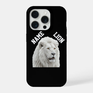 Witte Leeuw telefoonhoesje iPhone 15 Pro Hoesje