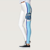 Witte leggings met "NH Riptide" (Links)