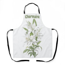 Witte Lelie Bloemen gepersonaliseerd