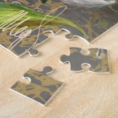 Witte Lelies Legpuzzel (Zijkant)