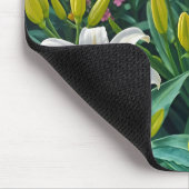 Witte Lelies Muismat (Hoek)
