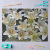 Witte lelies tissuepapier (Craft)