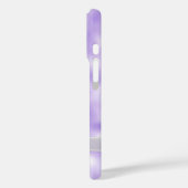 witte lende op paarse vorst Case-Mate iPhone case (Achterkant / Links)