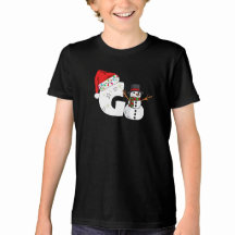 Witte letter g kerstcadeau