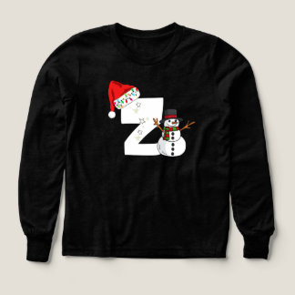 Witte letter z kerstcadeau
