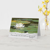 witte lib kaart (Gele Bloem)