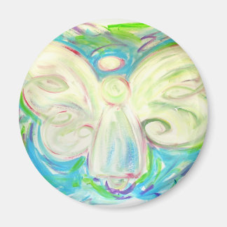 Witte Lichte Engel Magneet