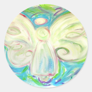 Witte Lichte Engel Sticker