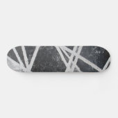 Witte lijnen Extreme Graffiti Skateboard (Horizontaal)