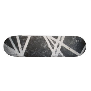 Witte lijnen Extreme Graffiti Skateboard