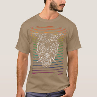 Witte Lijnen Shinigami T-shirt