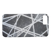 Witte Lijnen zwarte ruimtes cool abstract Case-Mate iPhone Case (Achterkant (Horizontaal))