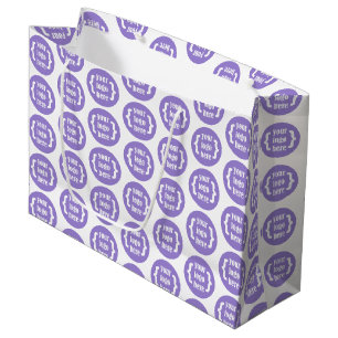 Witte, Logo's relatiegeschenkzak Groot Cadeauzakje