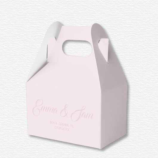 Witte Lotus bruiloft Bedankdoosjes