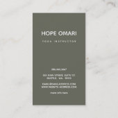 Witte Lotus Flowers, prachtige Natuur voor het gen Visitekaartje (Achterkant)