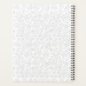 Witte Lotus Planner (Achterkant)