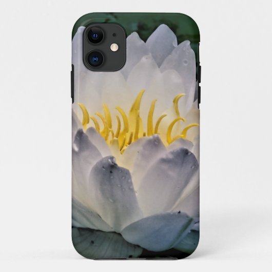 Witte lotusbloem Case-Mate iPhone case (Achterkant)