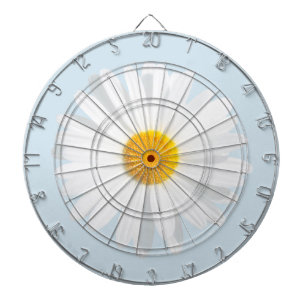 witte maaltijd dartbord