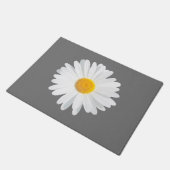 witte maaltijd deurmat (Schuin)