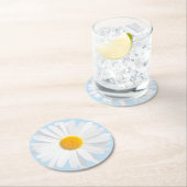 witte maaltijd ronde kartonnen onderzetter (Insitu)