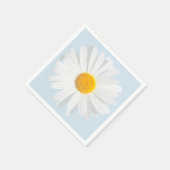 witte maaltijd servet (Hoek)