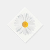 witte maaltijd servet (Hoek)