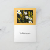 Witte Madelief Bedankt (Binnen)