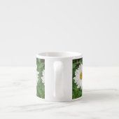 Witte Madelief Espresso Kop (Achterkant)