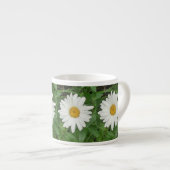 Witte Madelief Espresso Kop (Voorkant rechts)