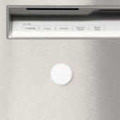 Witte magneet Bewaar de datum Schoon Vuil (Insitu (Vaatwasser))