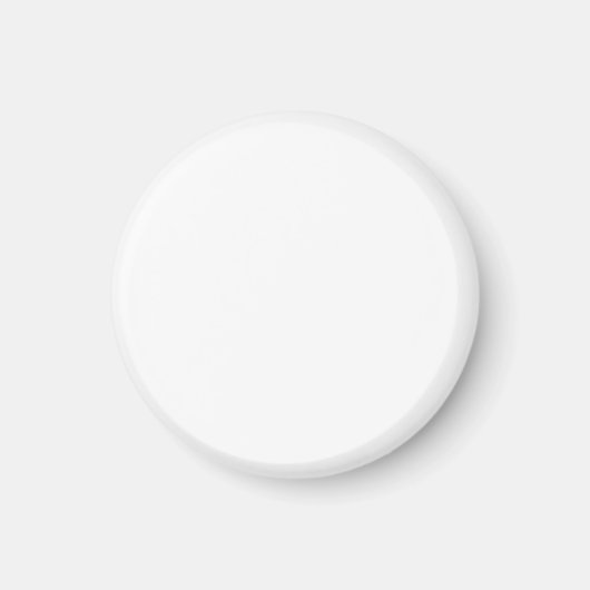Witte magneet Bewaar de datum Schoon Vuil (Voorkant)