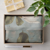 Witte Magnolia Bloemen Decoupage Tissuepapier (Geschenk)