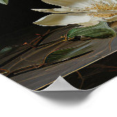 Witte magnolia poster (Hoek)