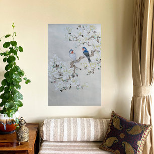 Witte Magnolia Poster