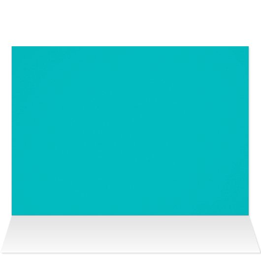 Witte Mandala symbool van het universum op Turquoi (Binnen Horizontaal (Boven))