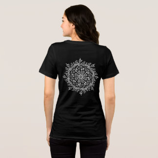 Witte Mandala Tri-Blend Shirt