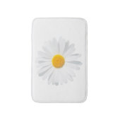 witte margriet badmat (Voorkant Verticaal)