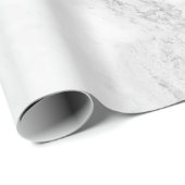 Witte marmer cadeaupapier (Rol Hoek)