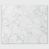 Witte marmer cadeaupapier (Vlak)