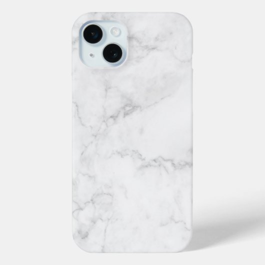 Witte marmer Case-Mate iPhone case (Achterkant)