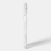 Witte marmer Case-Mate iPhone case (Achterkant / Rechts)