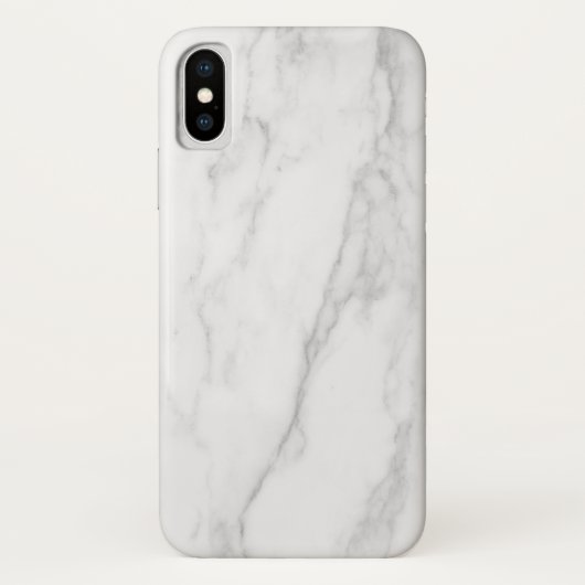 Witte marmer Case-Mate iPhone case (Achterkant)
