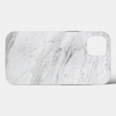Witte marmer Case-Mate iPhone case (Achterkant (horizontaal))